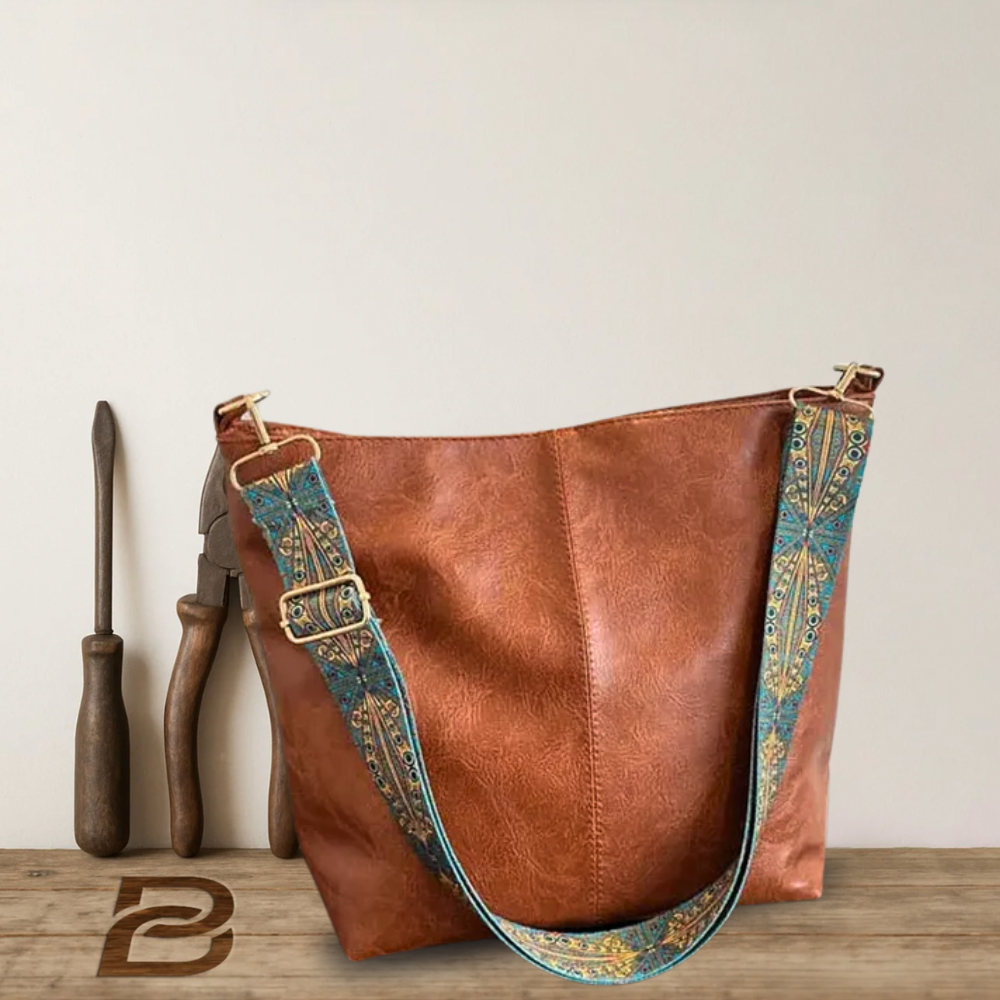 Vintage leather shoulder bag - My last collection