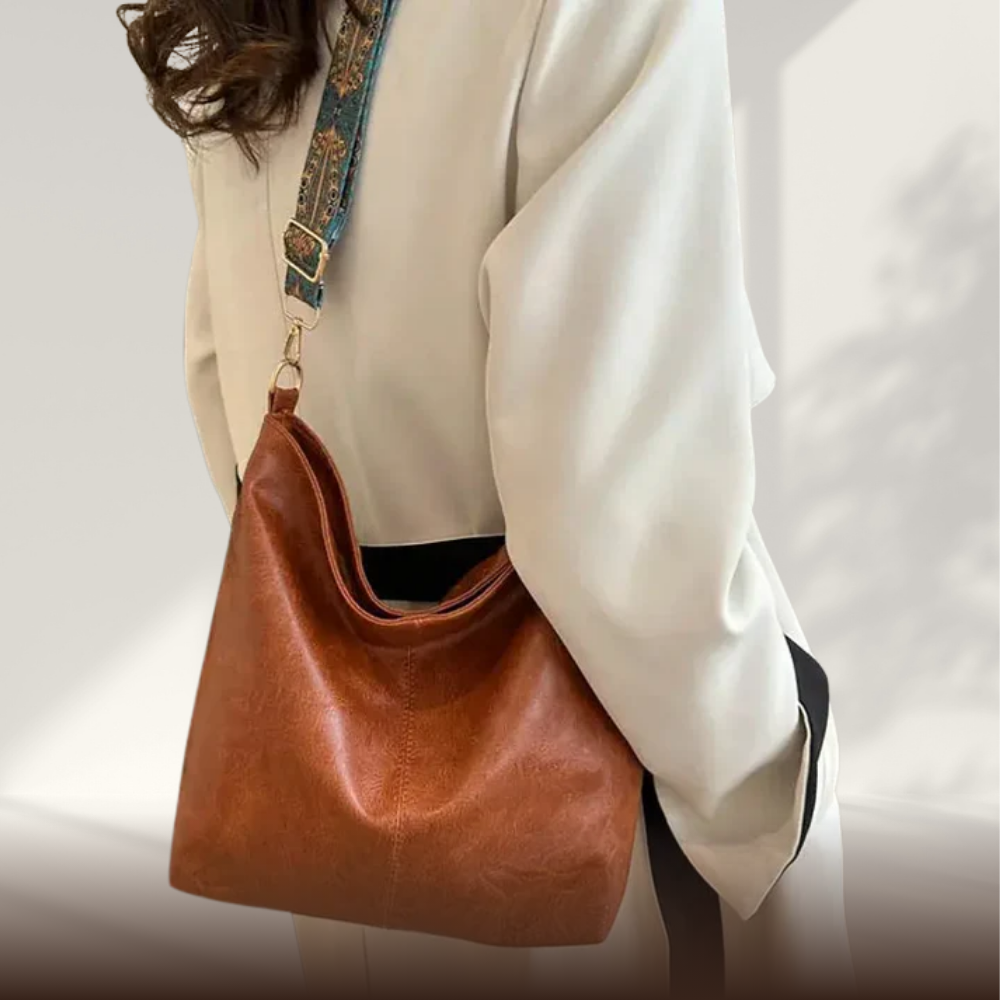 Vintage leather shoulder bag - My last collection