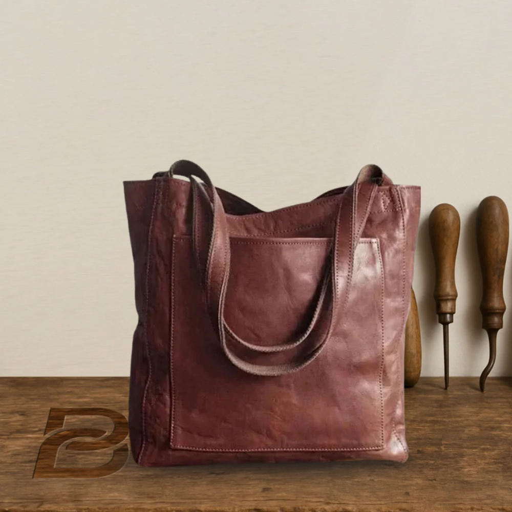 Vintage leather tote bag - My last collection