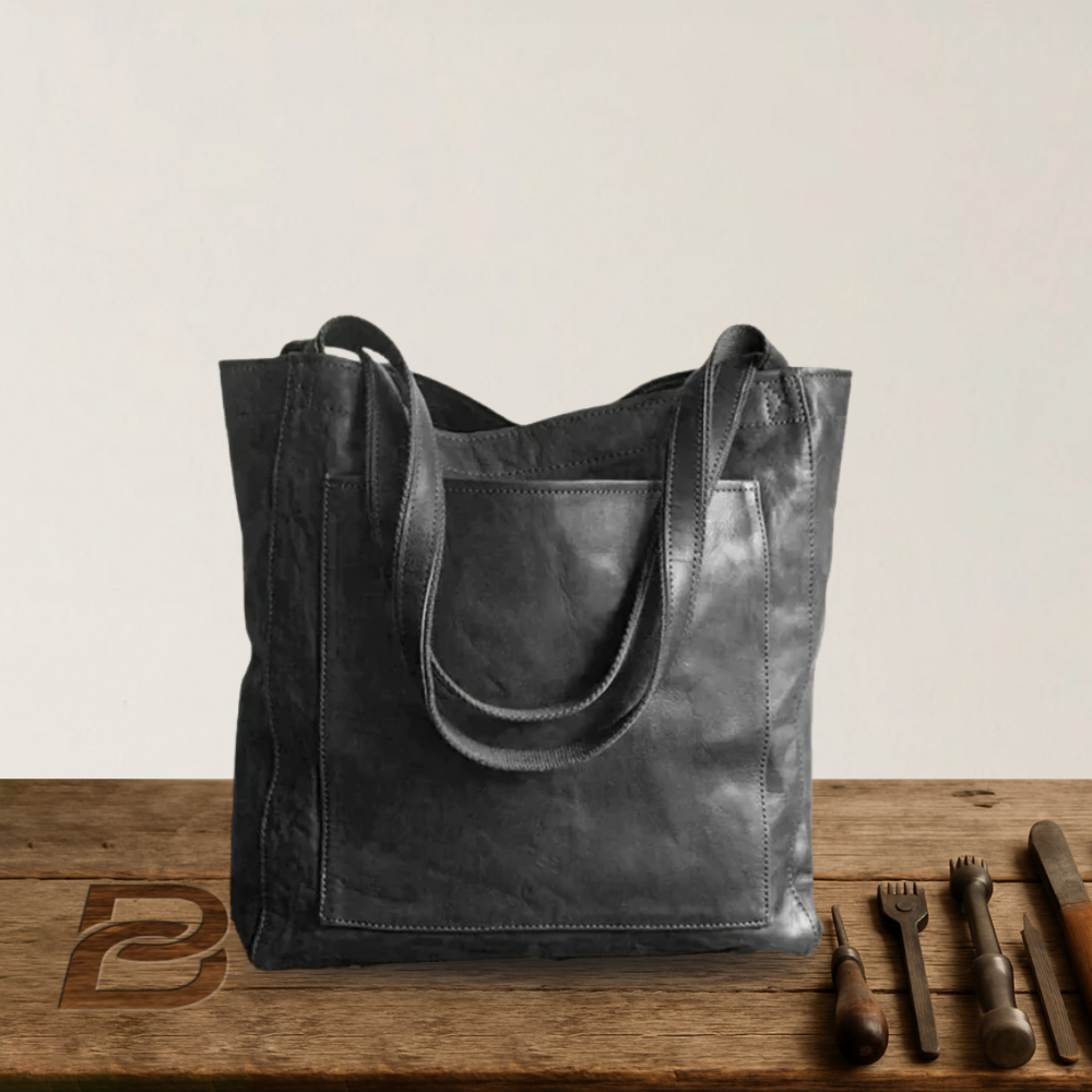 Vintage leather tote bag - My last collection