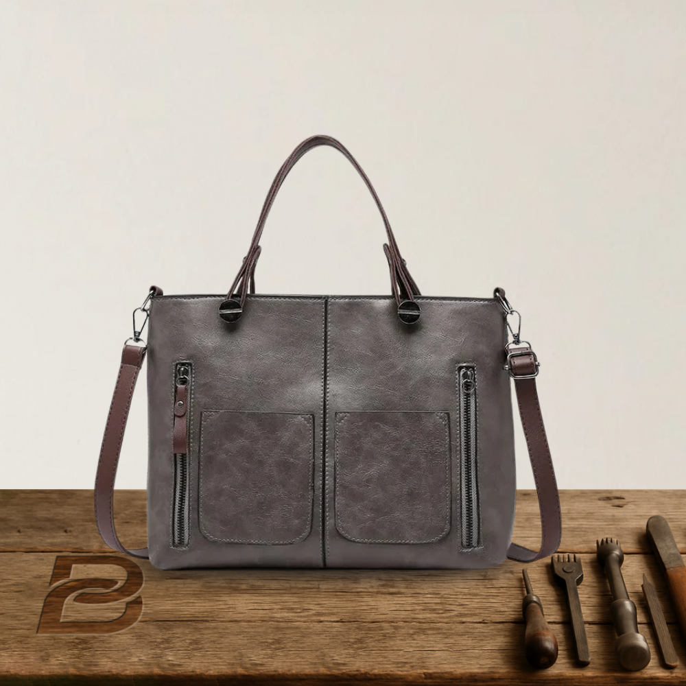 Vintage leather shoulder bag - My last collection