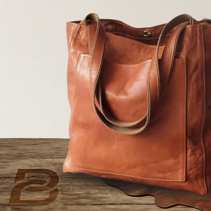 Vintage leather tote bag - My last collection