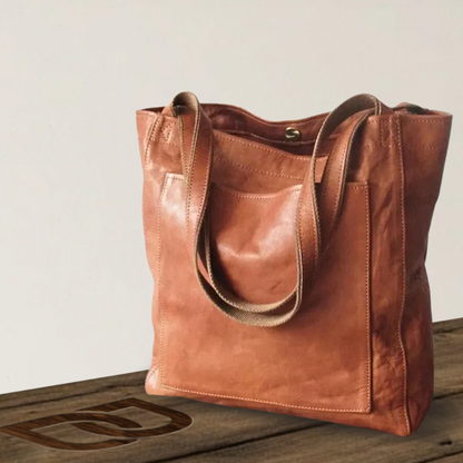 Vintage leather tote bag - My last collection
