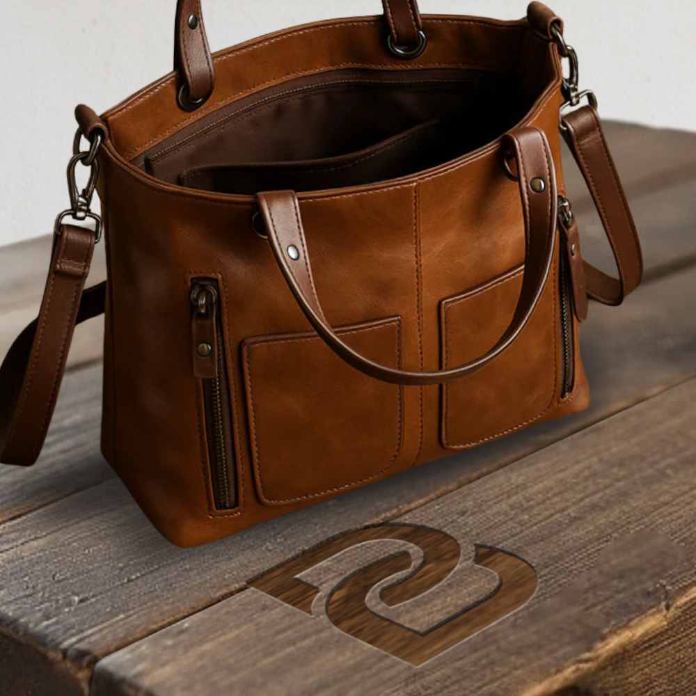Vintage leather shoulder bag - My last collection