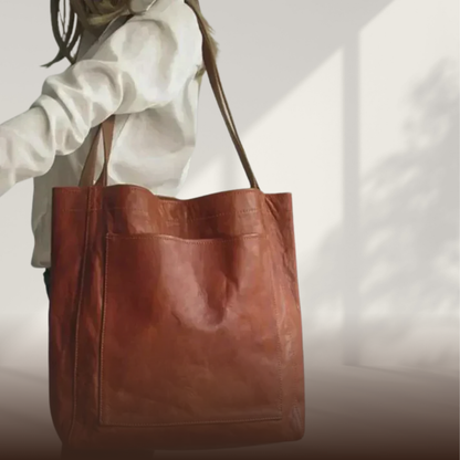 Vintage leather tote bag - My last collection