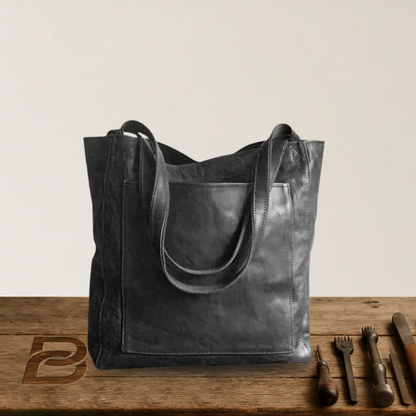 Vintage leather tote bag - My last collection